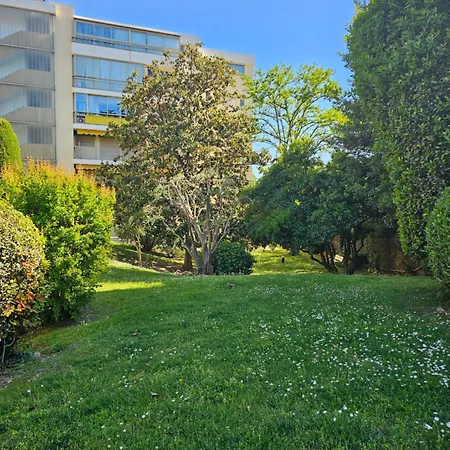 Studio Calme A 200M Des Plages Cannes Buitenkant foto